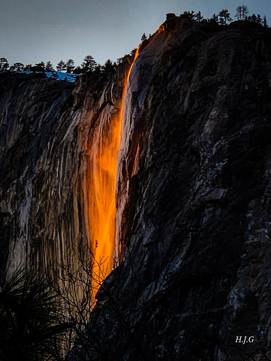 Yosemite Fire Falls