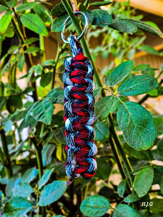 Cobra Knot KeyChain