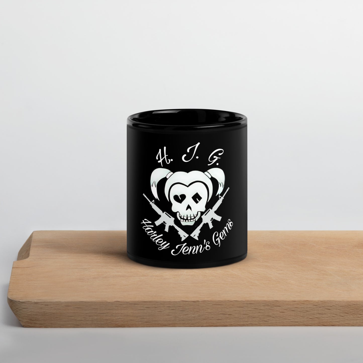 Black Glossy Mug HJG