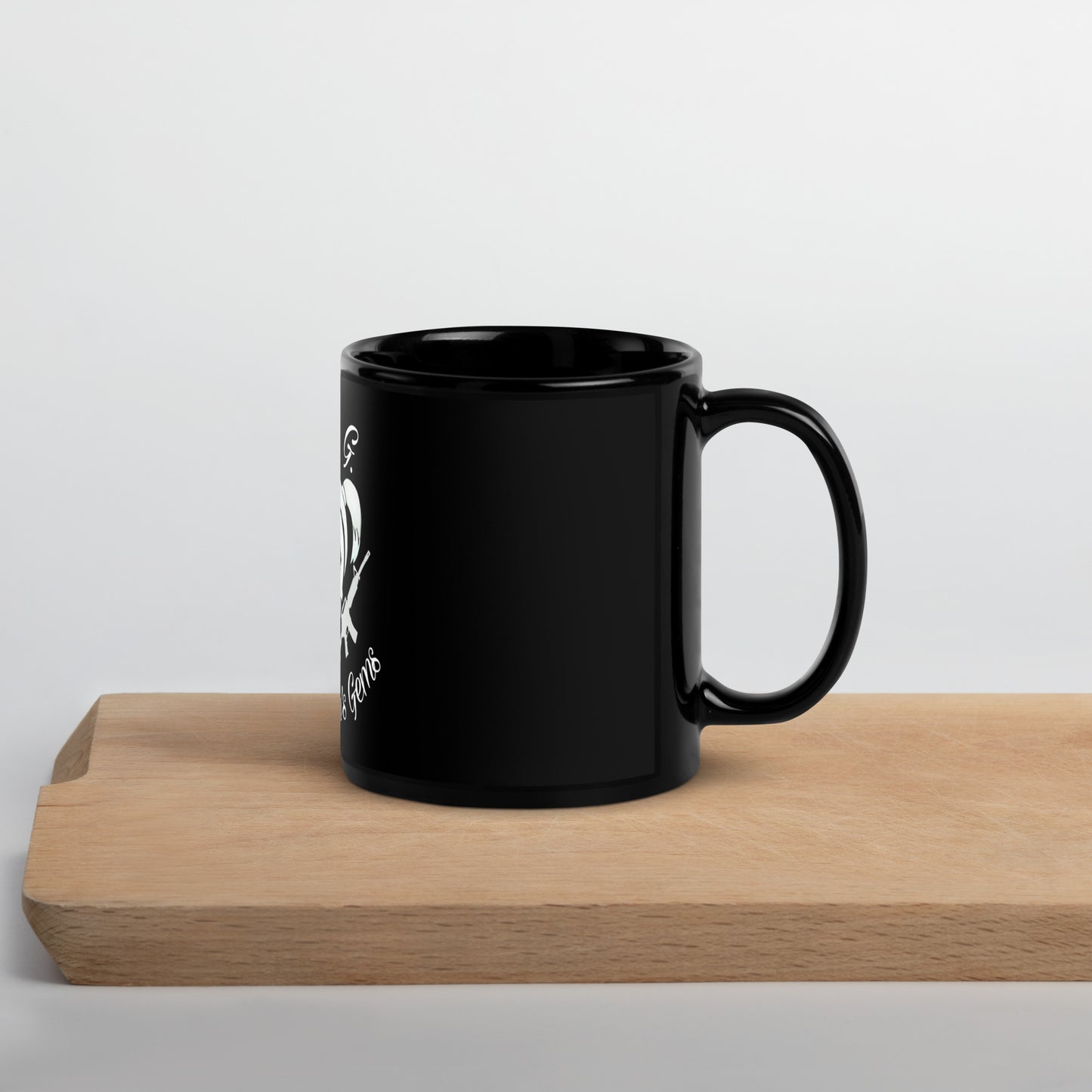 Black Glossy Mug HJG