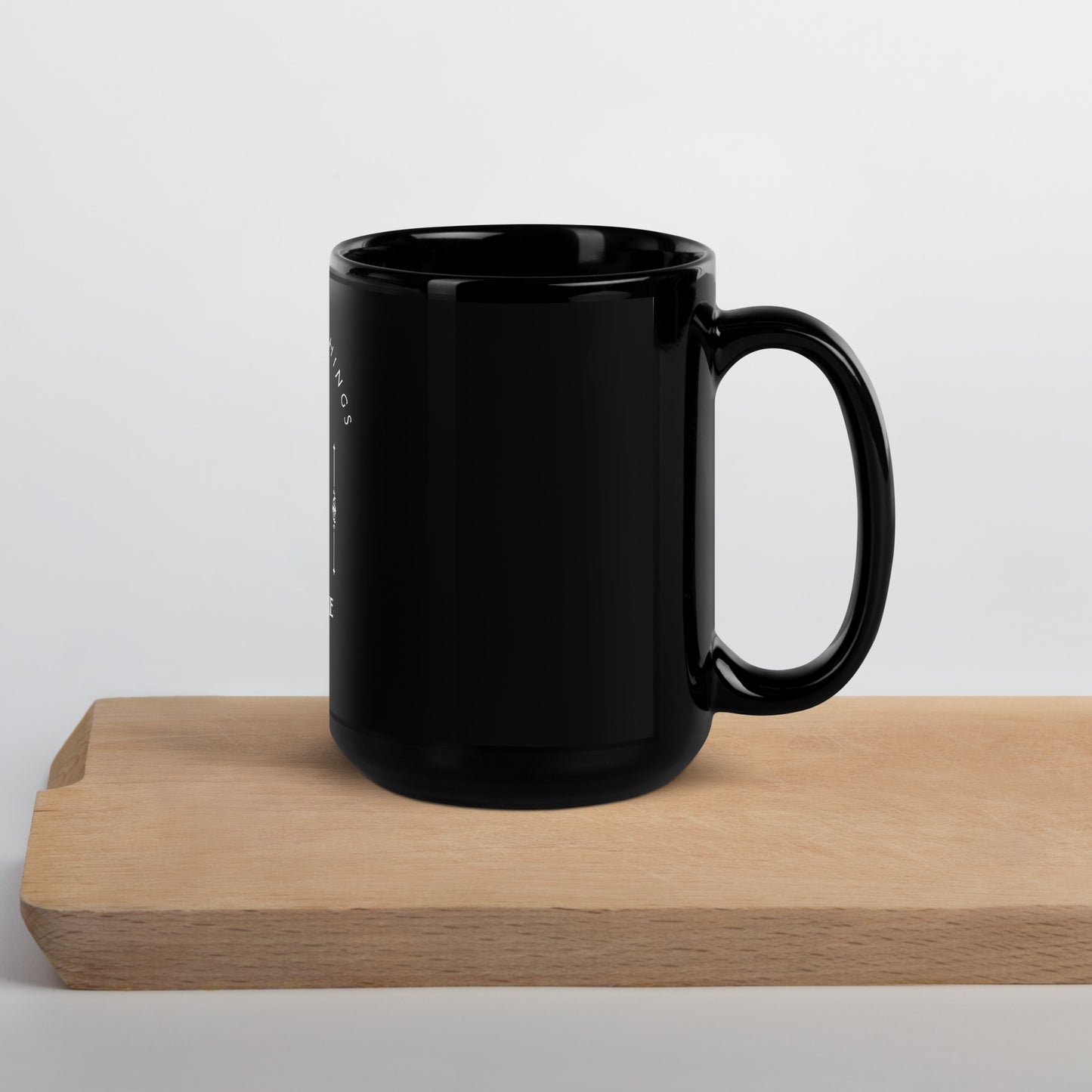 Black Glossy Mug Philippians 4:13