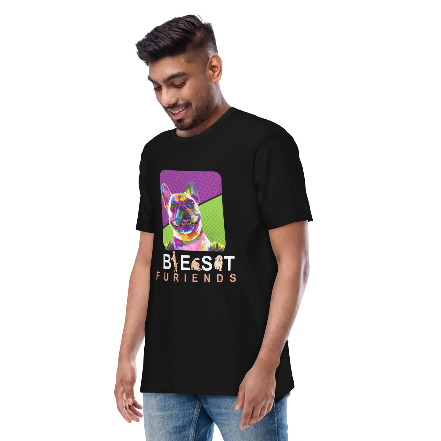 Men’s premium heavyweight tee bestfuriends