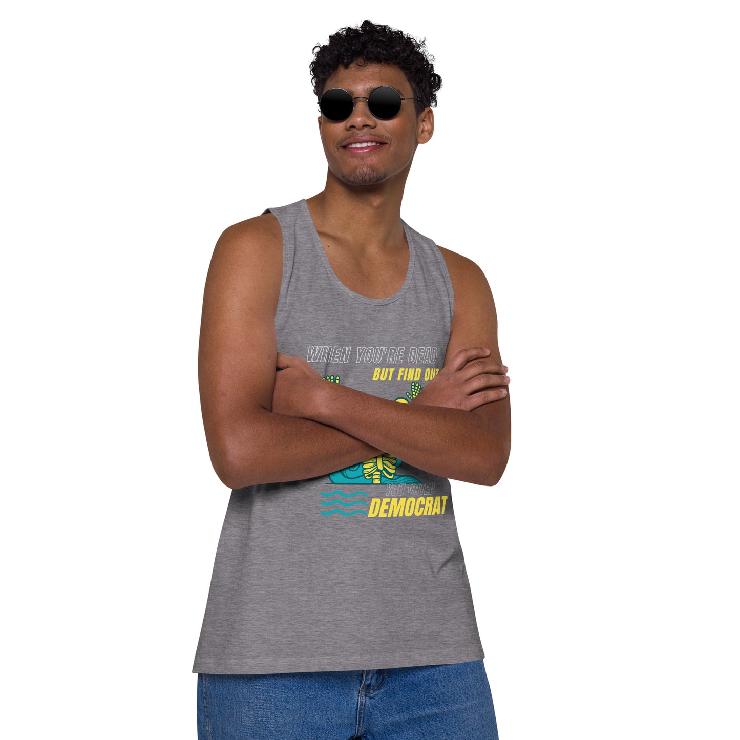 Men’s premium tank top voted