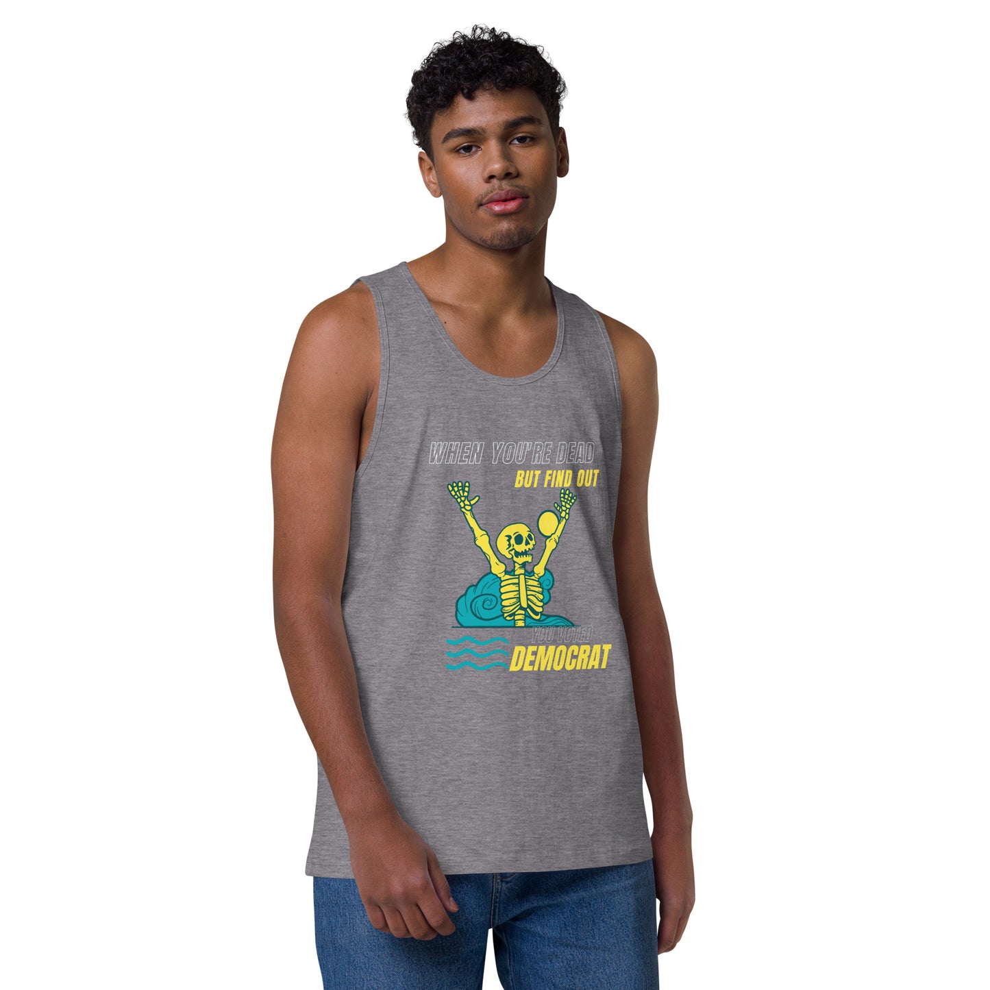 Men’s premium tank top voted