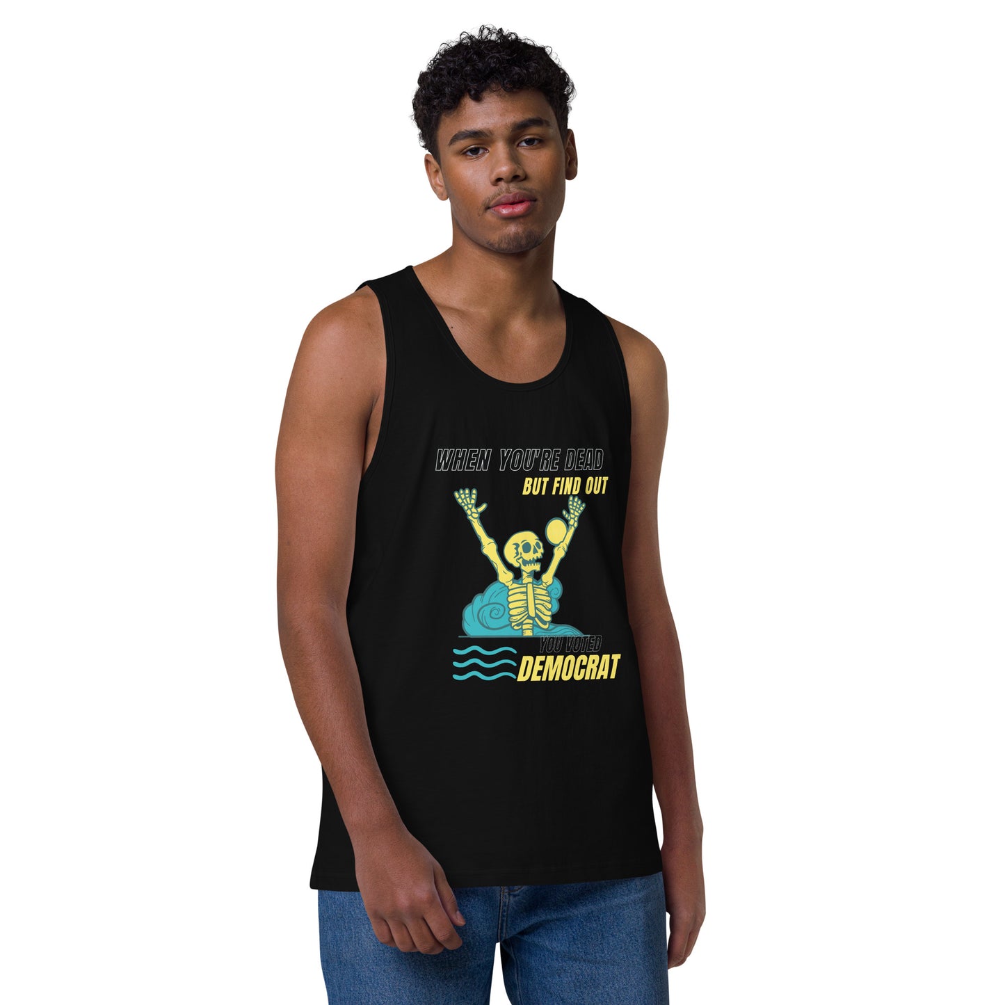 Men’s premium tank top voted