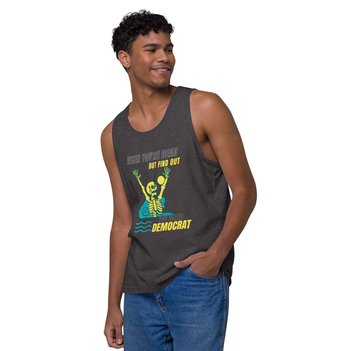 Men’s premium tank top voted