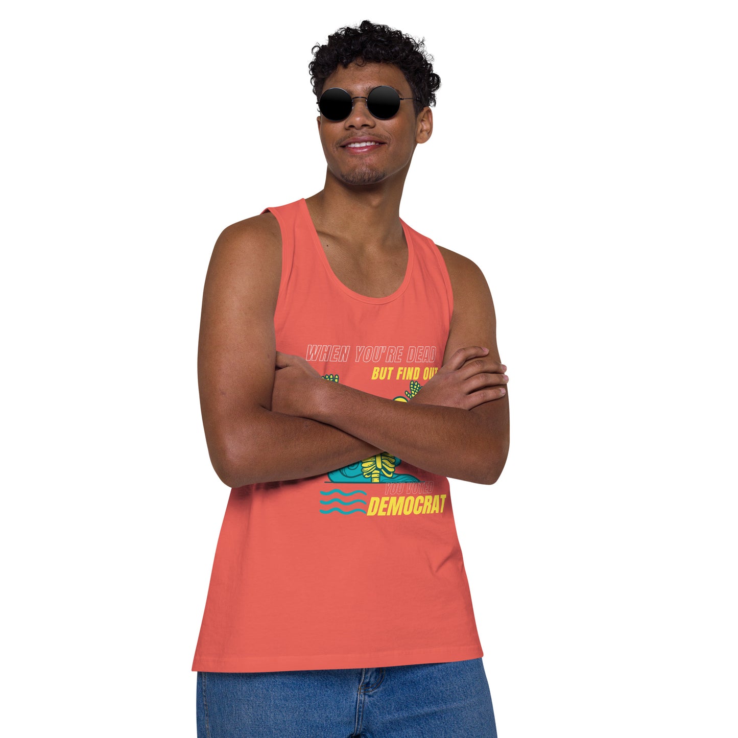 Men’s premium tank top voted