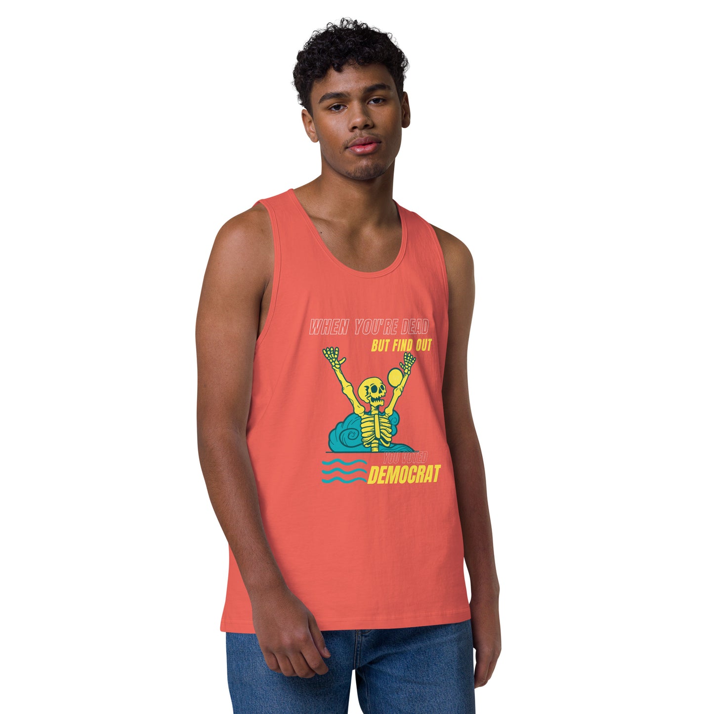 Men’s premium tank top voted