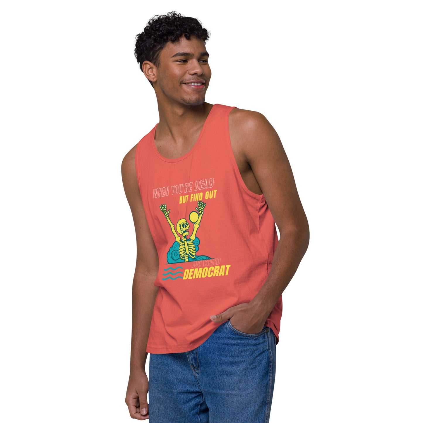 Men’s premium tank top voted