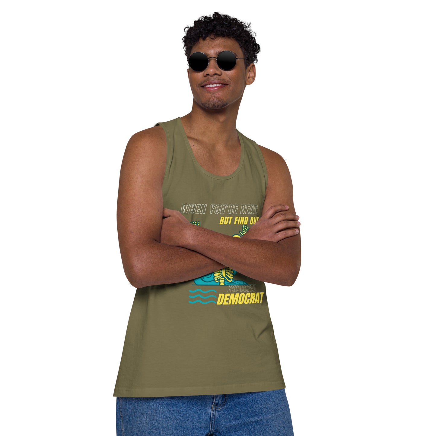 Men’s premium tank top voted