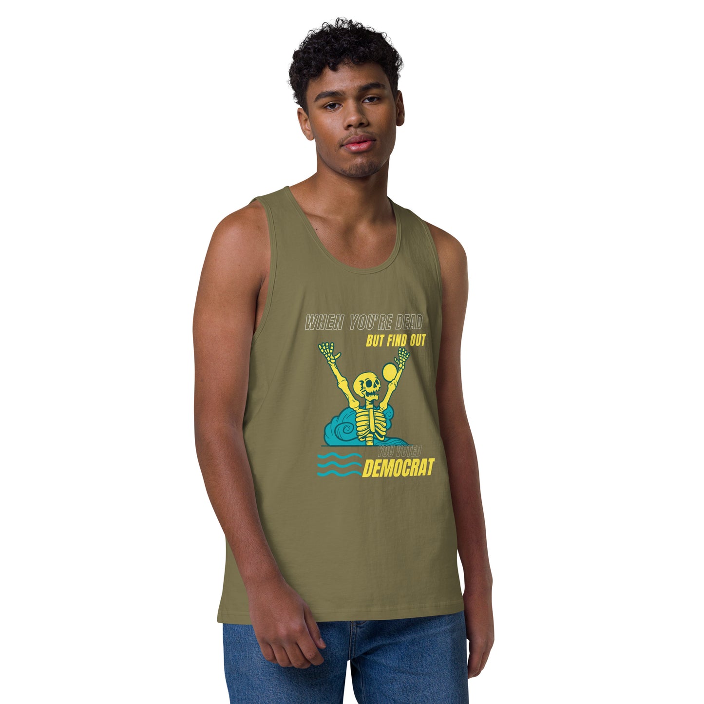 Men’s premium tank top voted