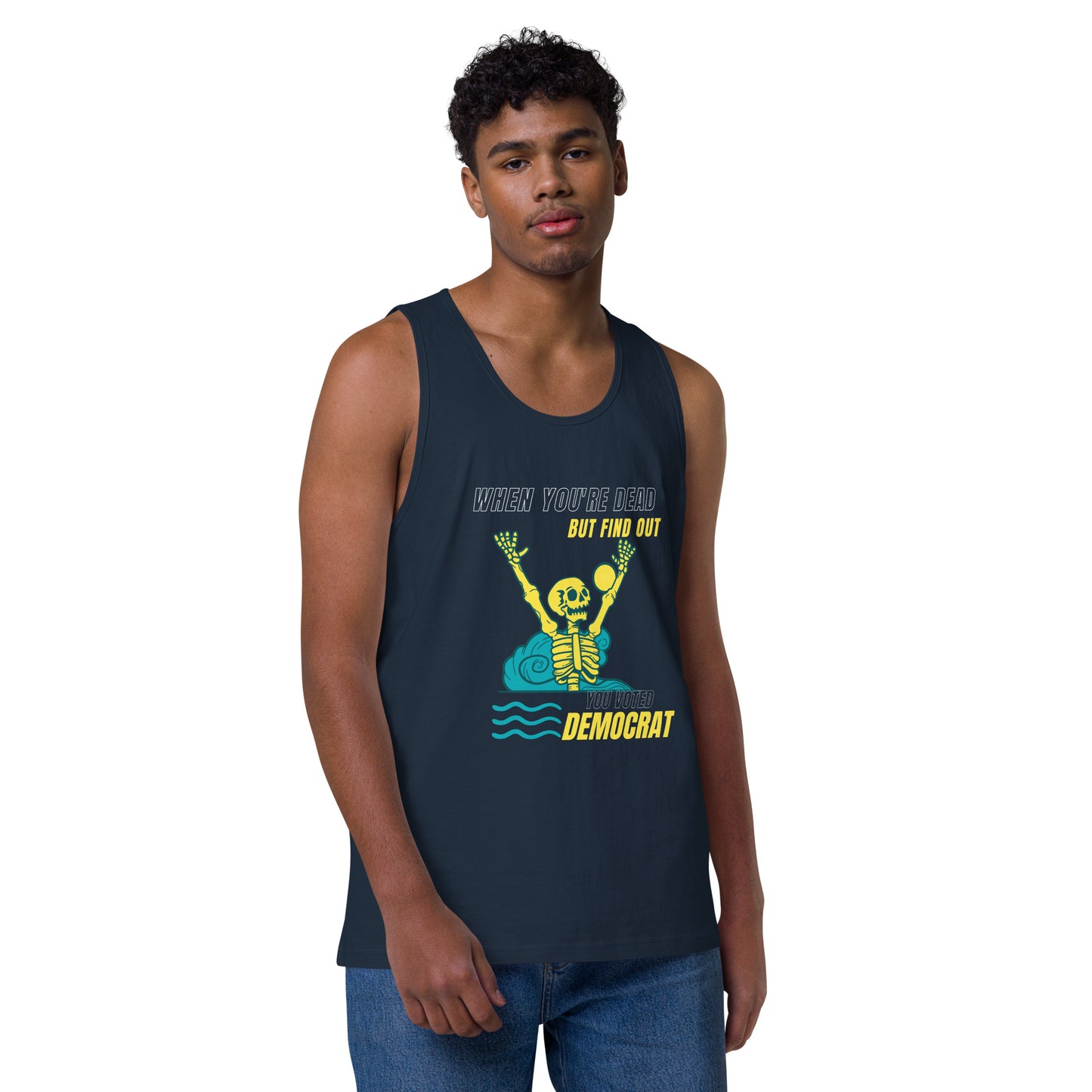 Men’s premium tank top voted