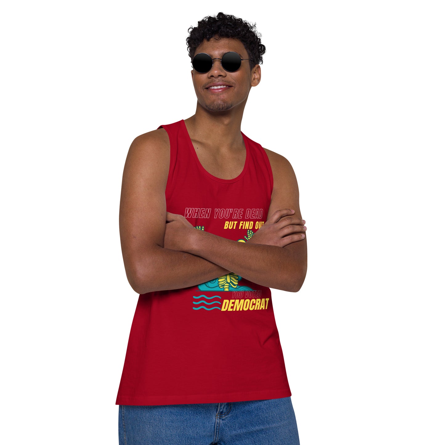 Men’s premium tank top voted