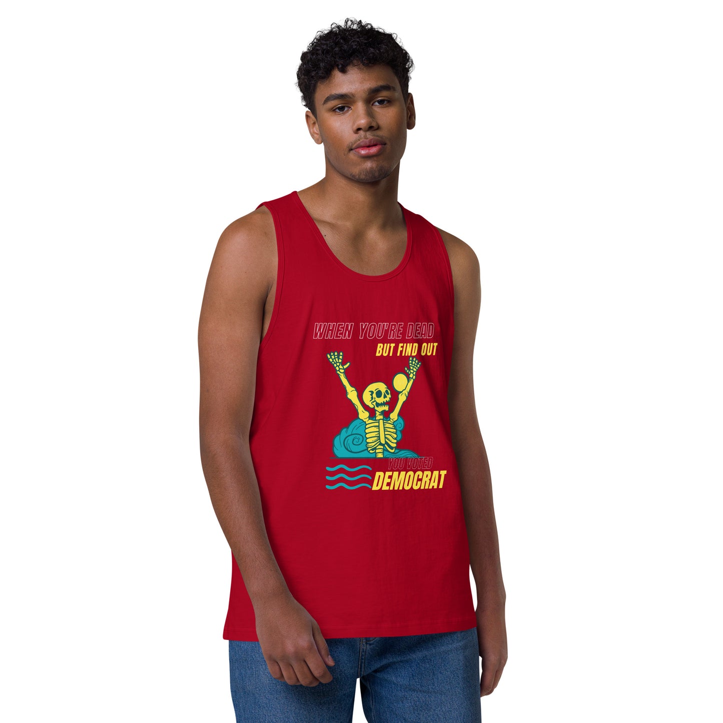 Men’s premium tank top voted