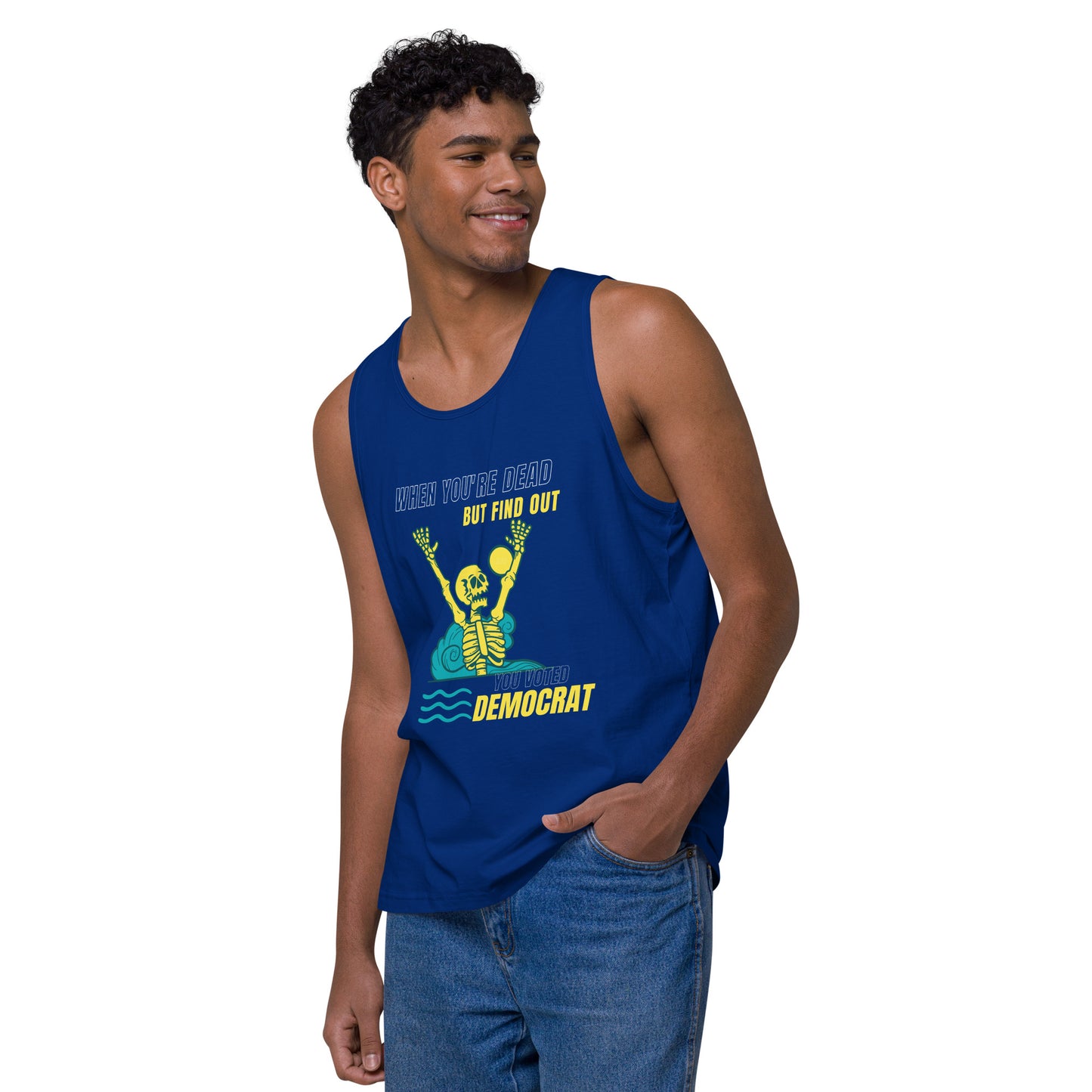 Men’s premium tank top voted