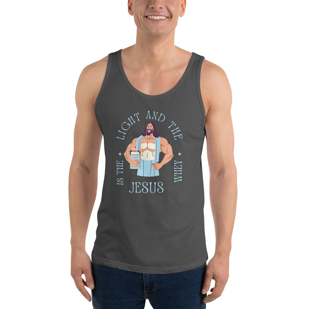 Unisex Tank Top Jesus is the light and the Whey