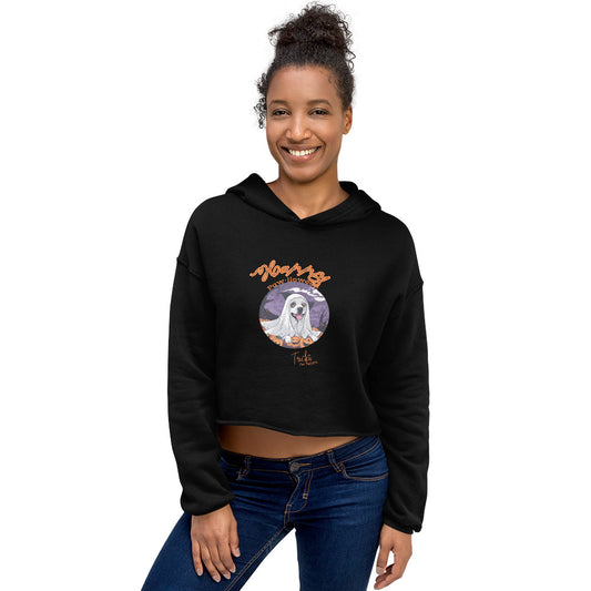 Crop Hoodie pawlloween