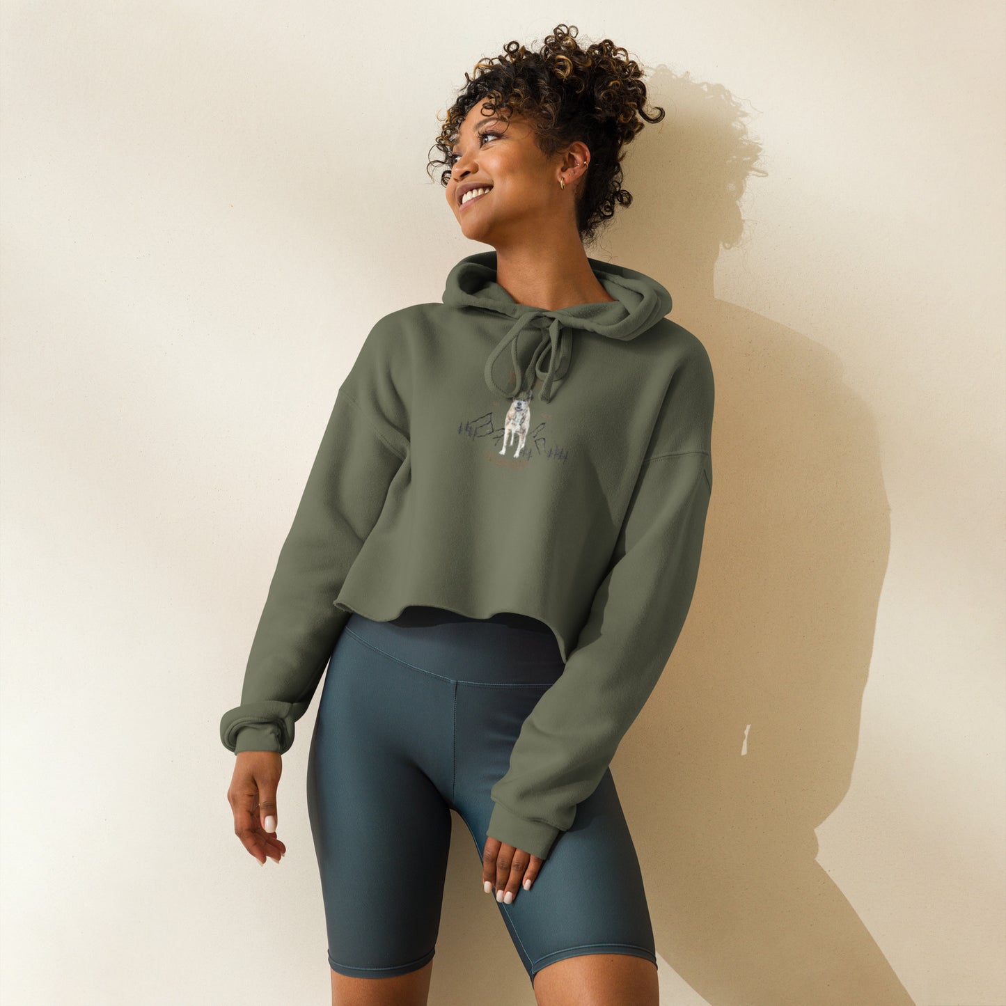 Crop Hoodie Bark Ranger Mtn