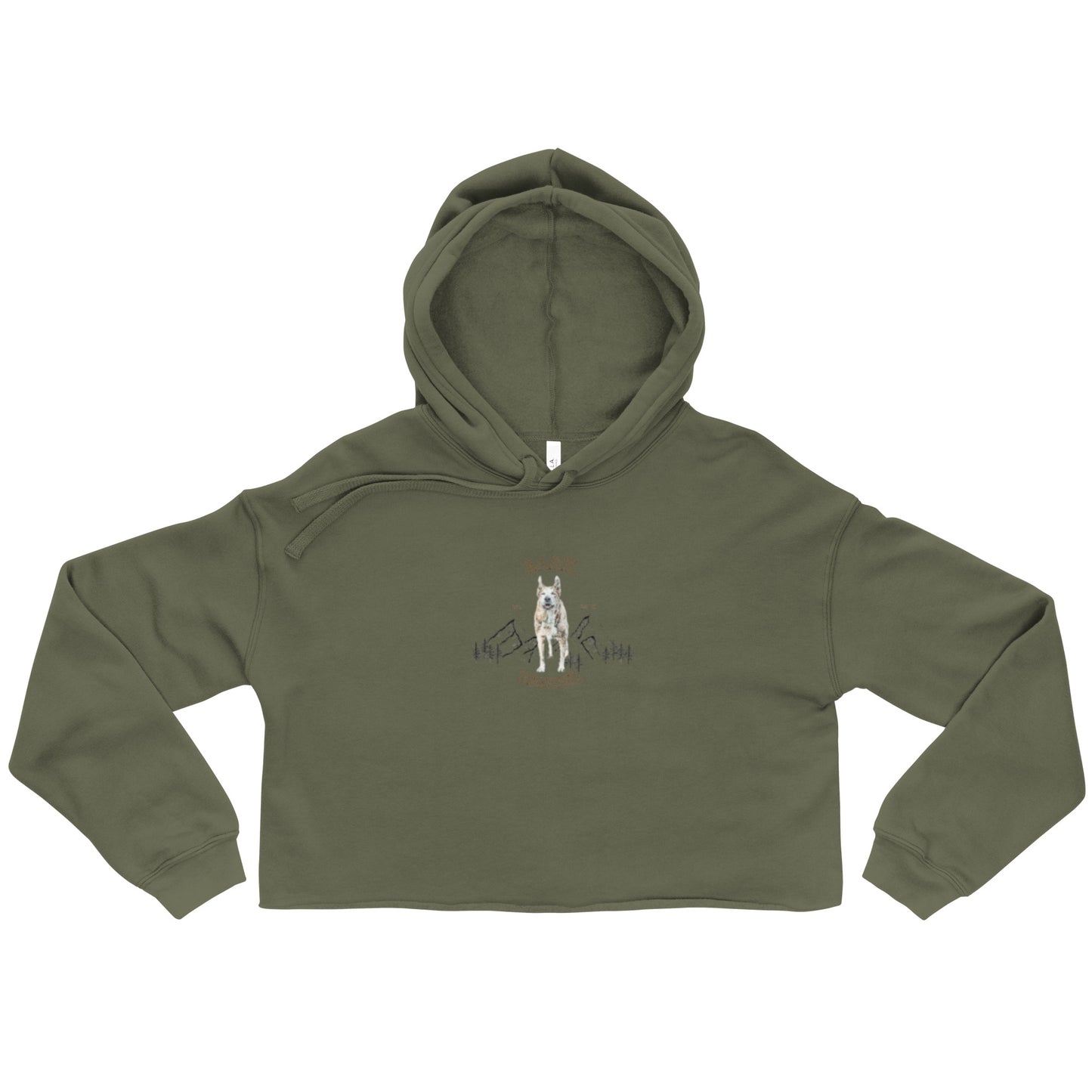 Crop Hoodie Bark Ranger Mtn