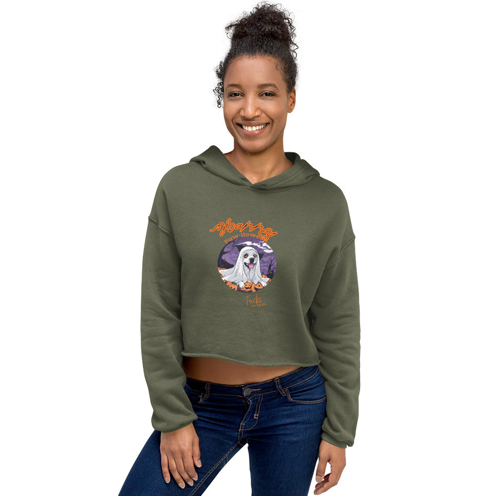 Crop Hoodie pawlloween