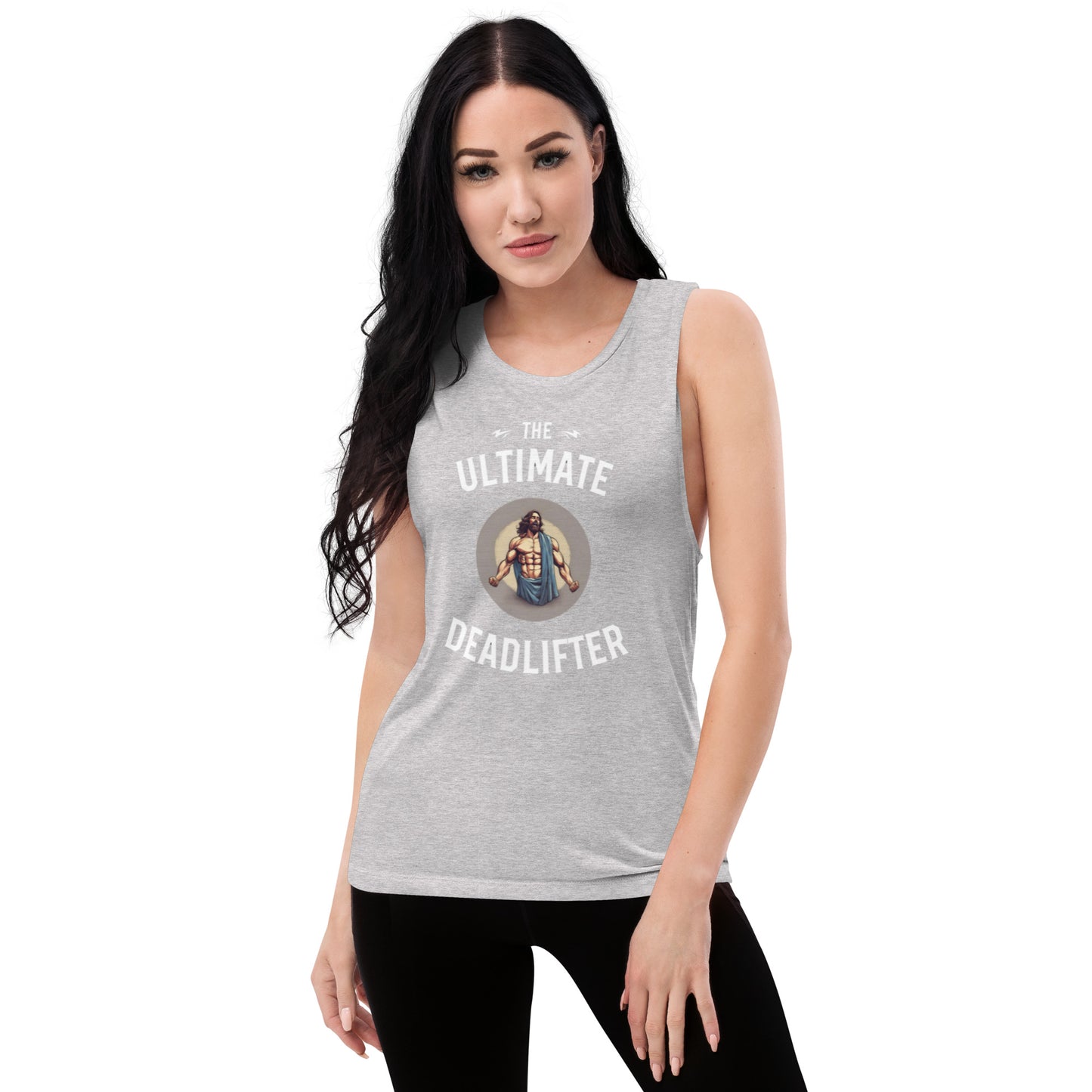 Ultimate deadlifter Ladies’ Muscle Tank