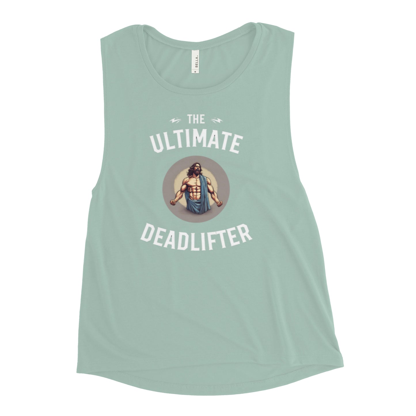 Ultimate deadlifter Ladies’ Muscle Tank