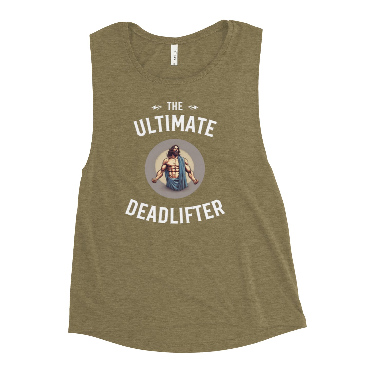 Ultimate deadlifter Ladies’ Muscle Tank