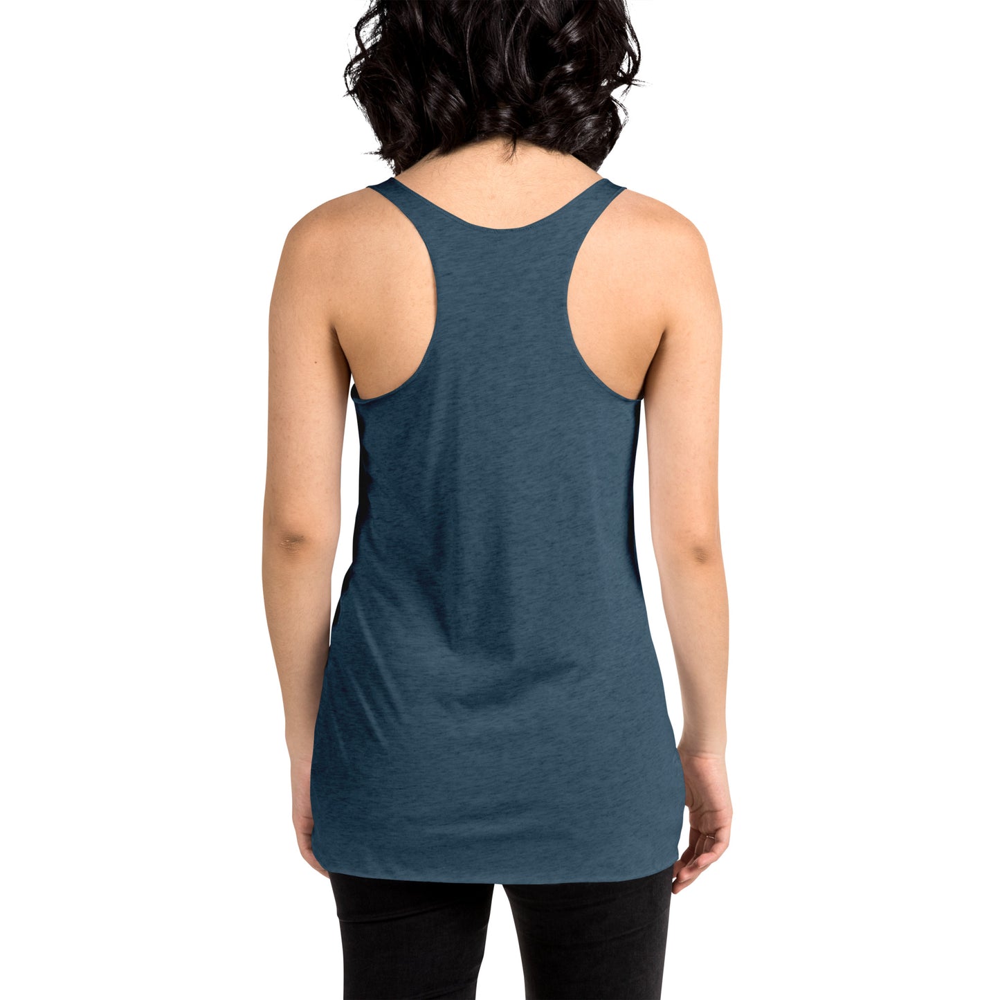 Women's Racerback Tank distracted by dogs