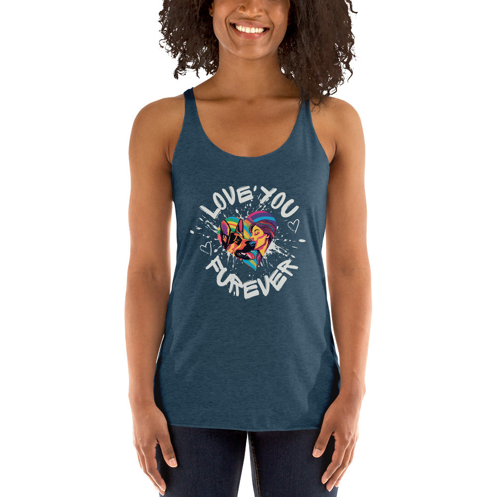 Women's Racerback Tank Furever