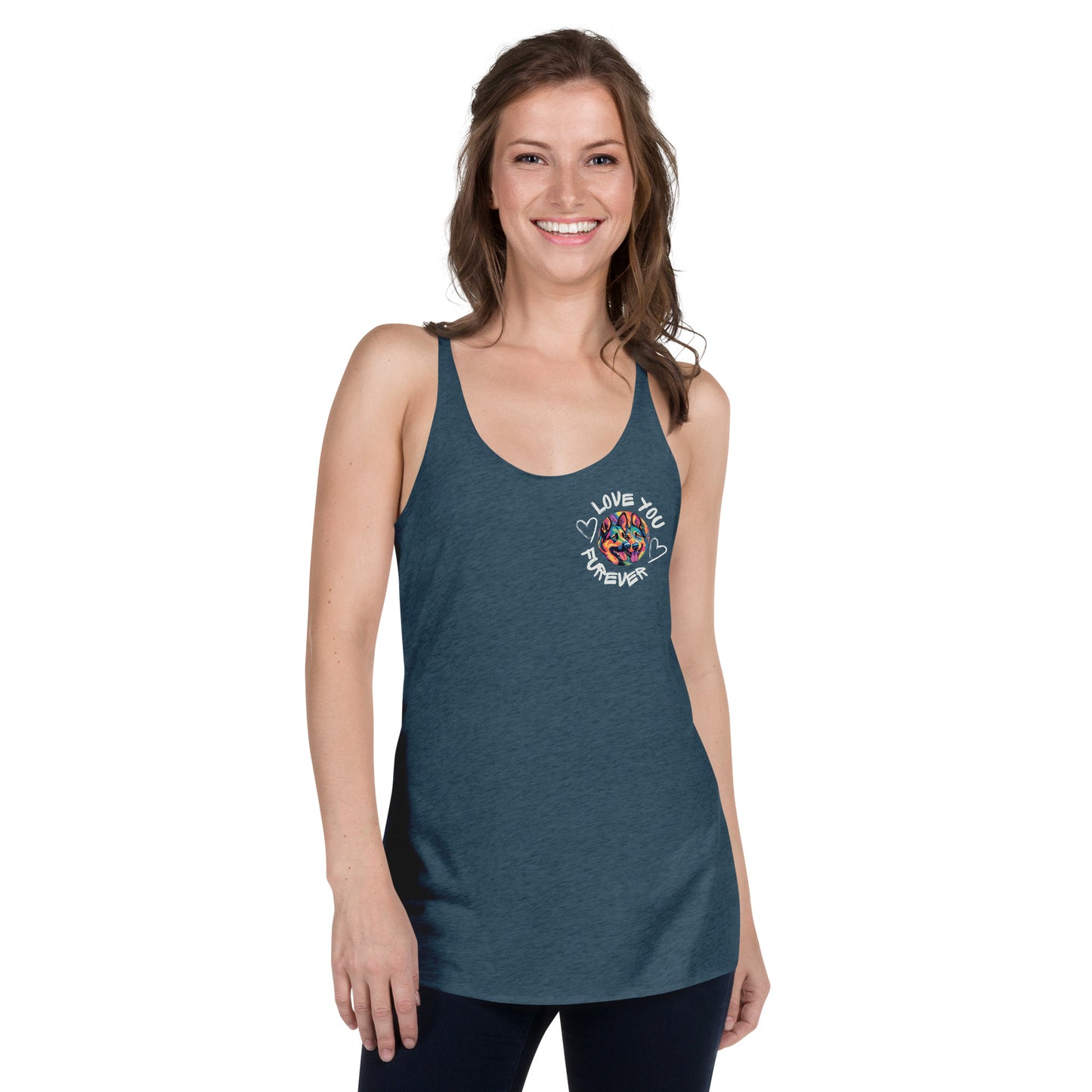 Women's Racerback Tank furever