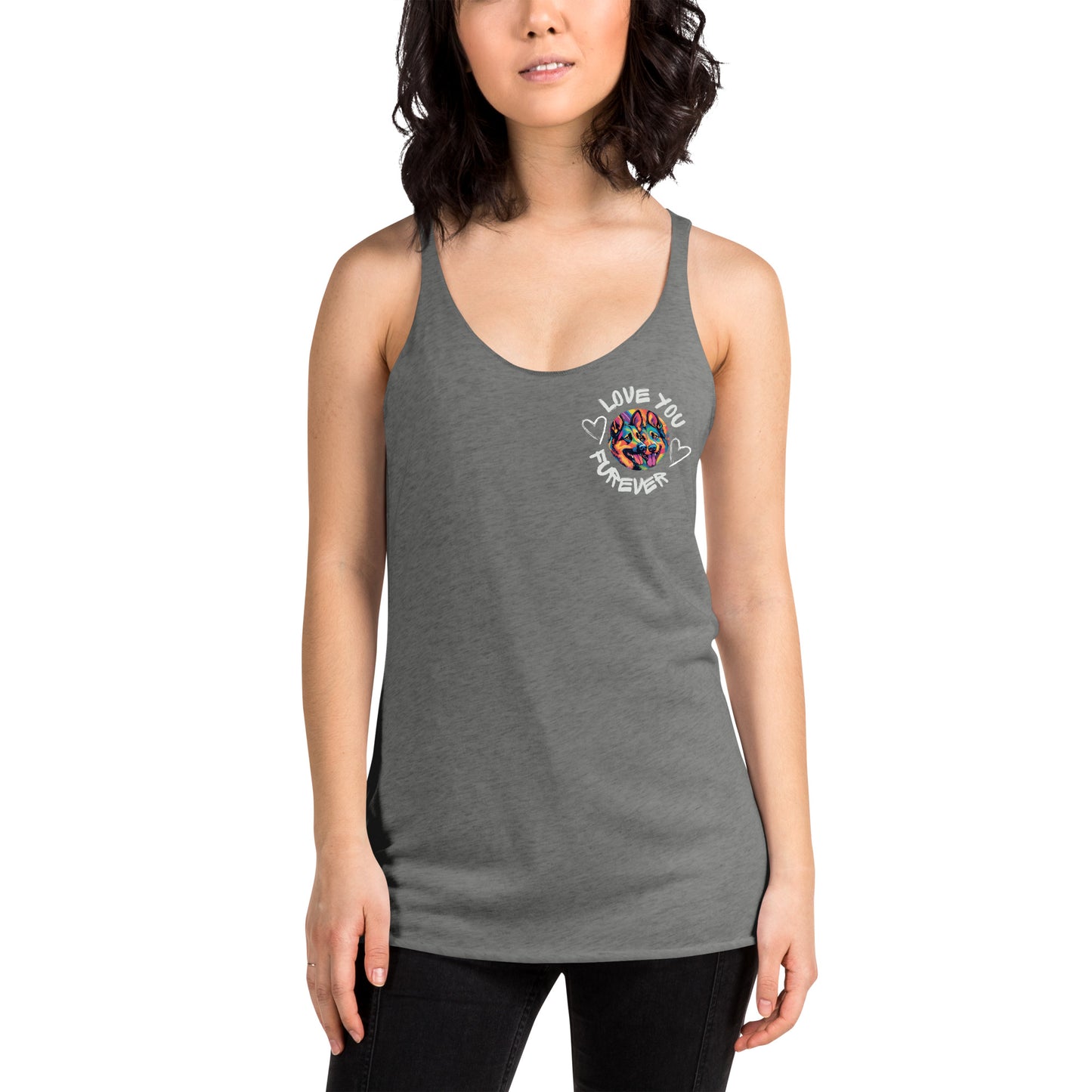 Women's Racerback Tank furever