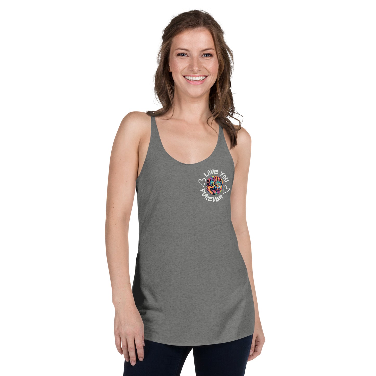 Women's Racerback Tank furever