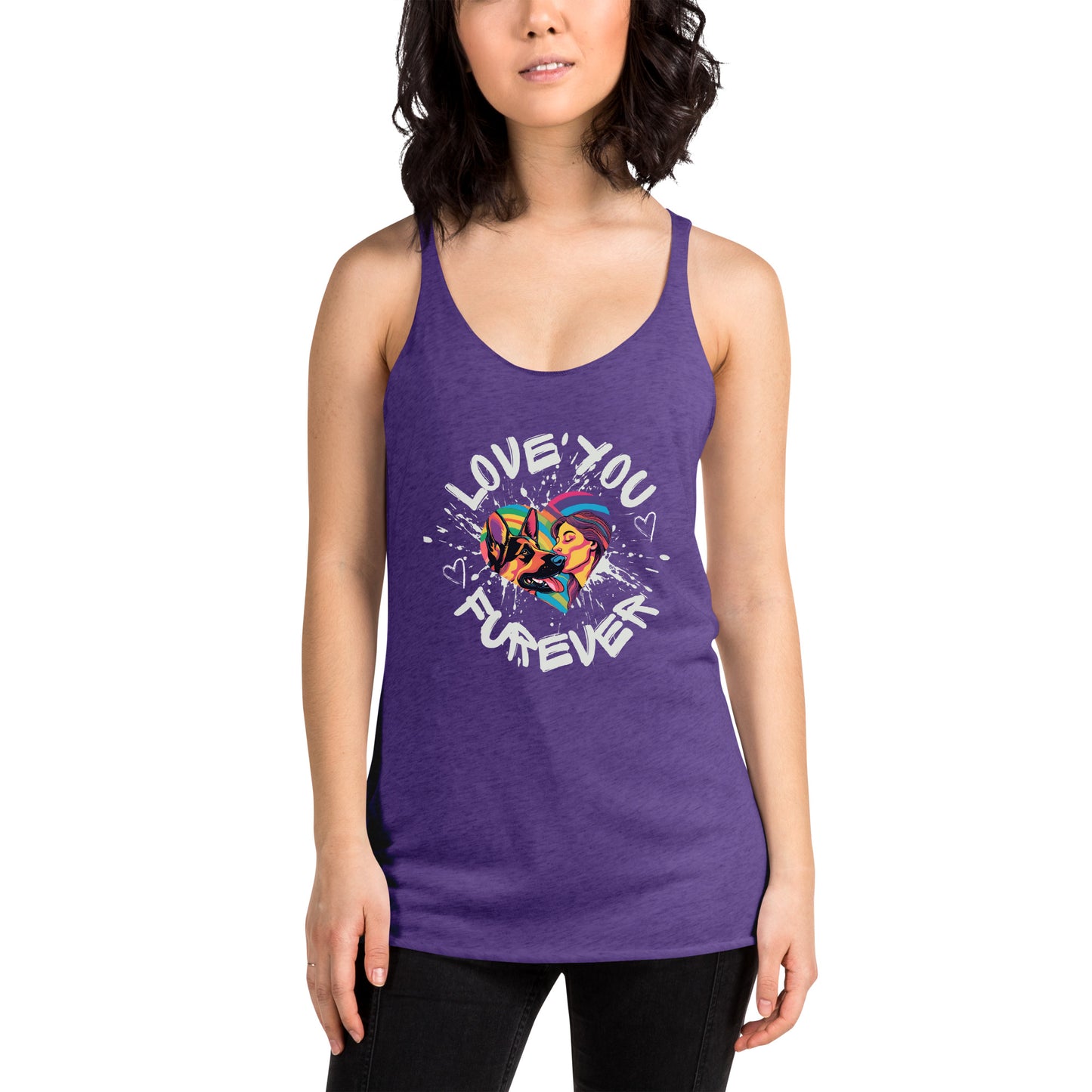 Women's Racerback Tank Furever