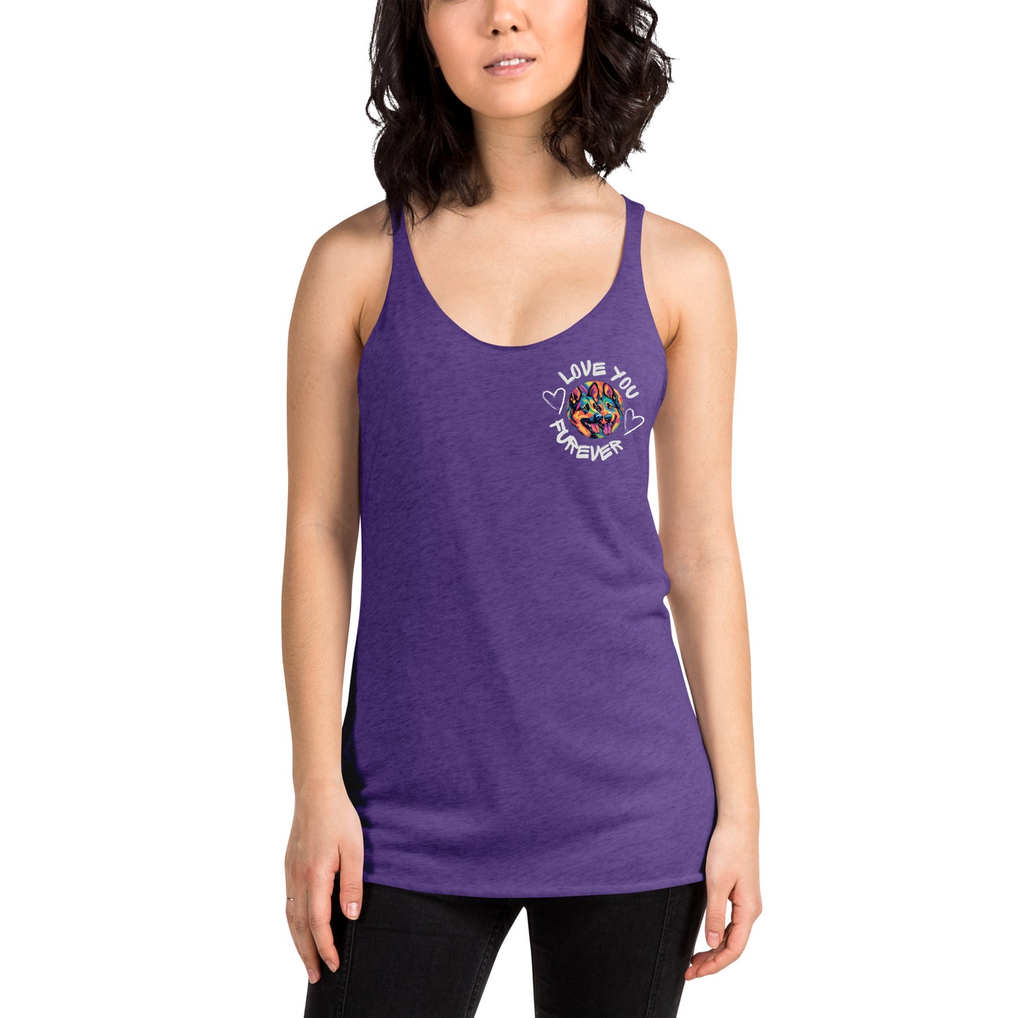 Women's Racerback Tank furever