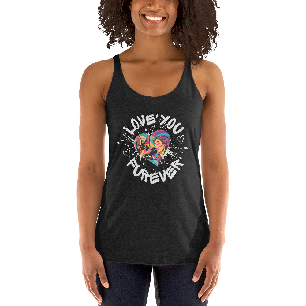 Women's Racerback Tank Furever