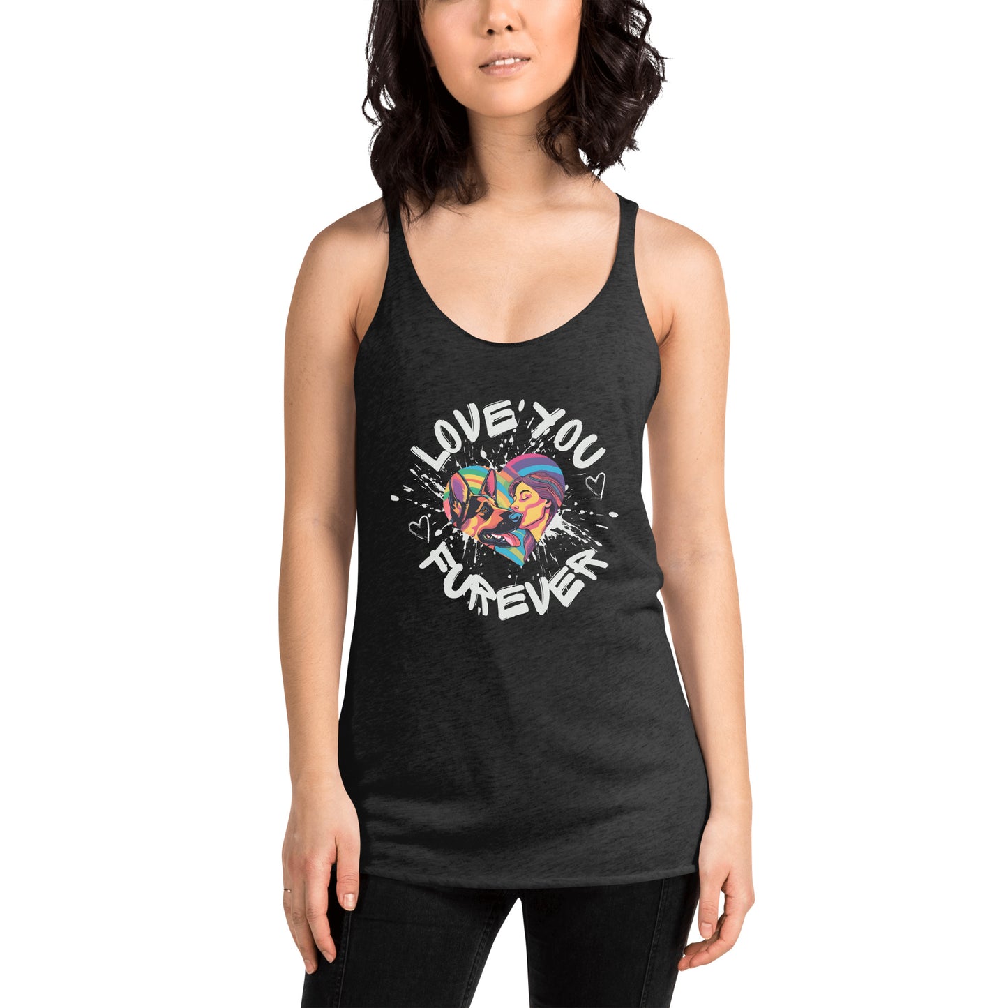 Women's Racerback Tank Furever