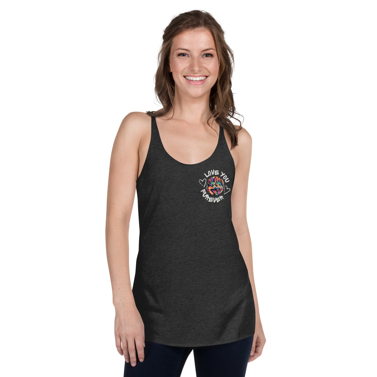 Women's Racerback Tank furever