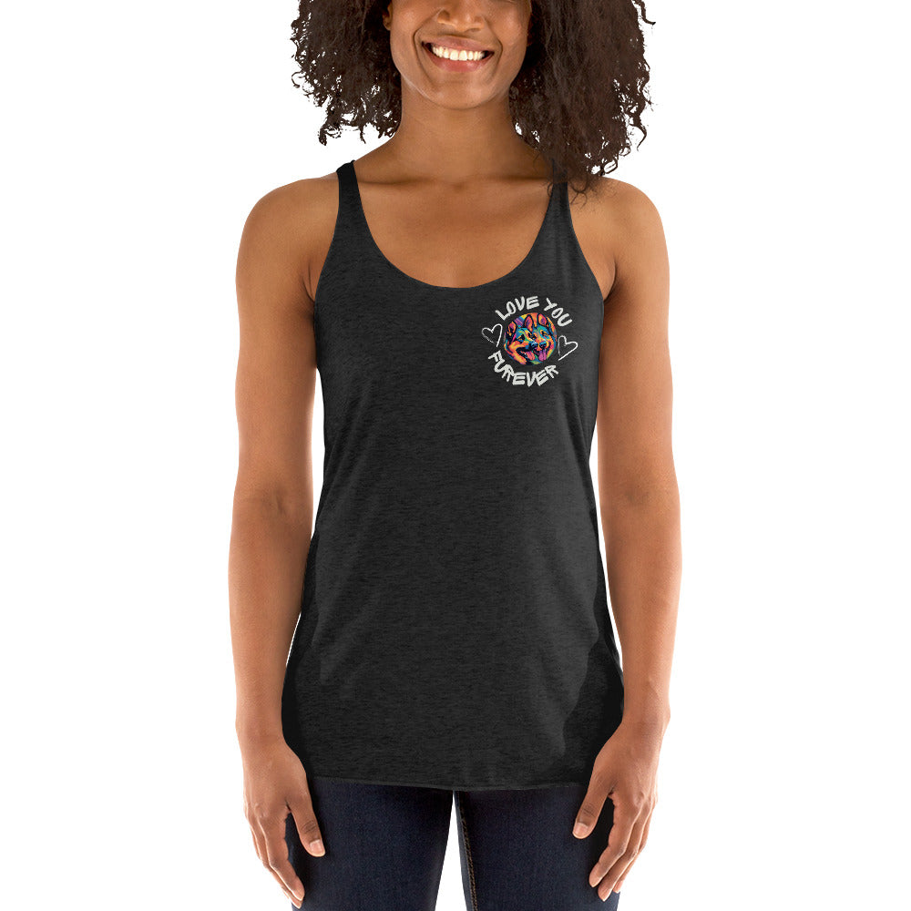 Women's Racerback Tank furever