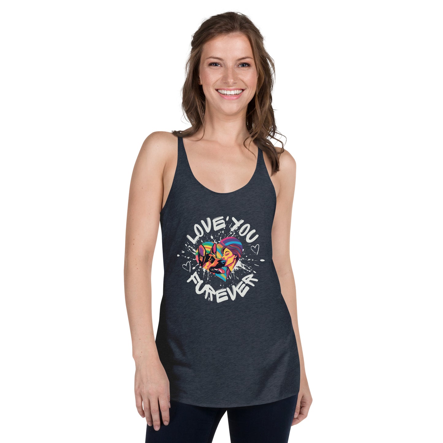 Women's Racerback Tank Furever