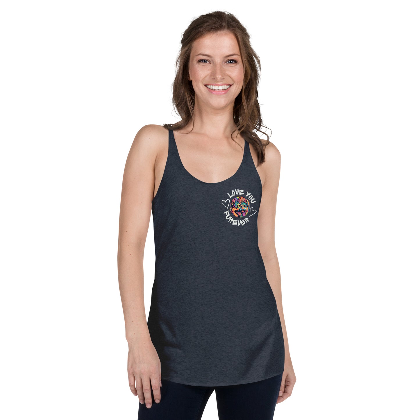 Women's Racerback Tank furever