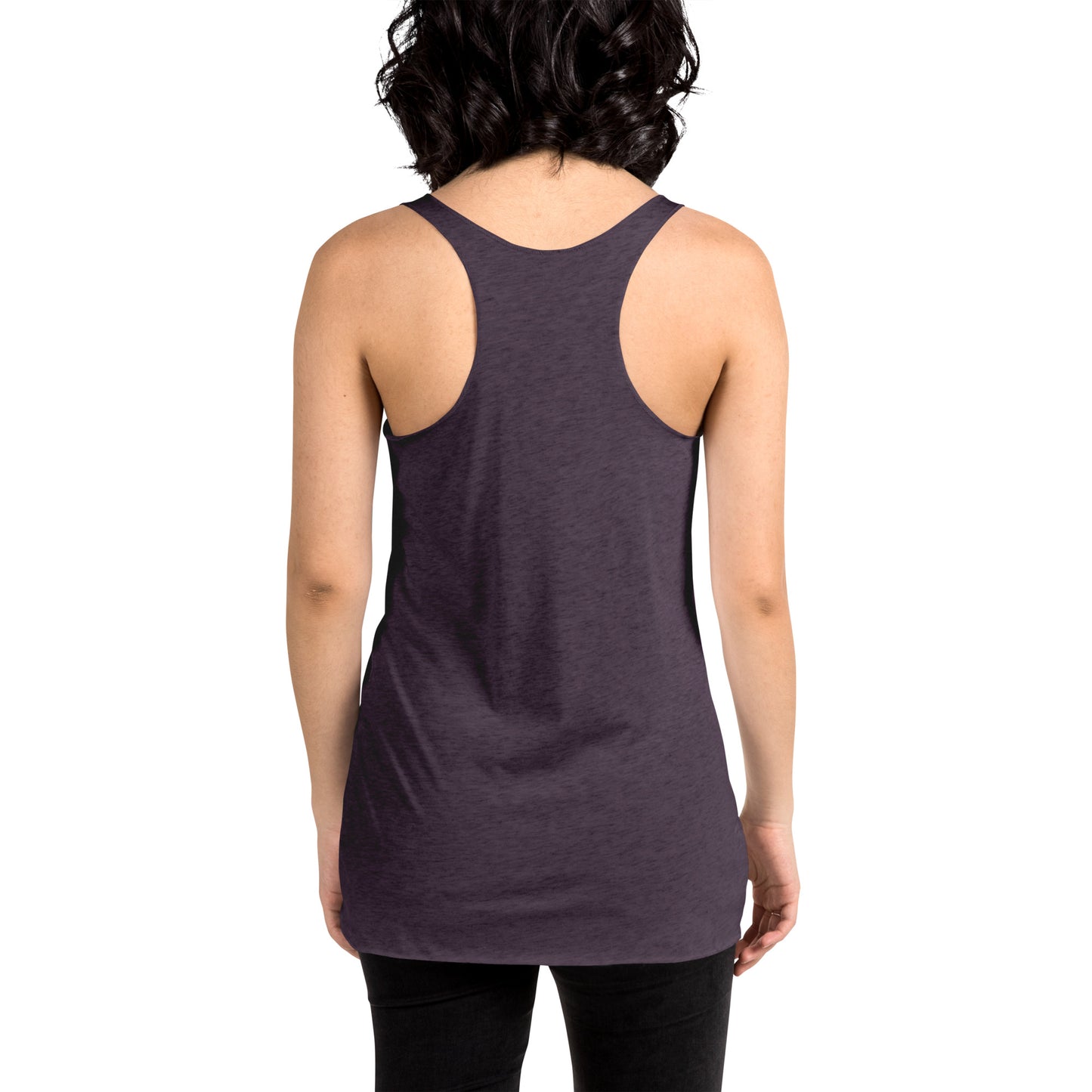 Women's Racerback Tank distracted by dogs