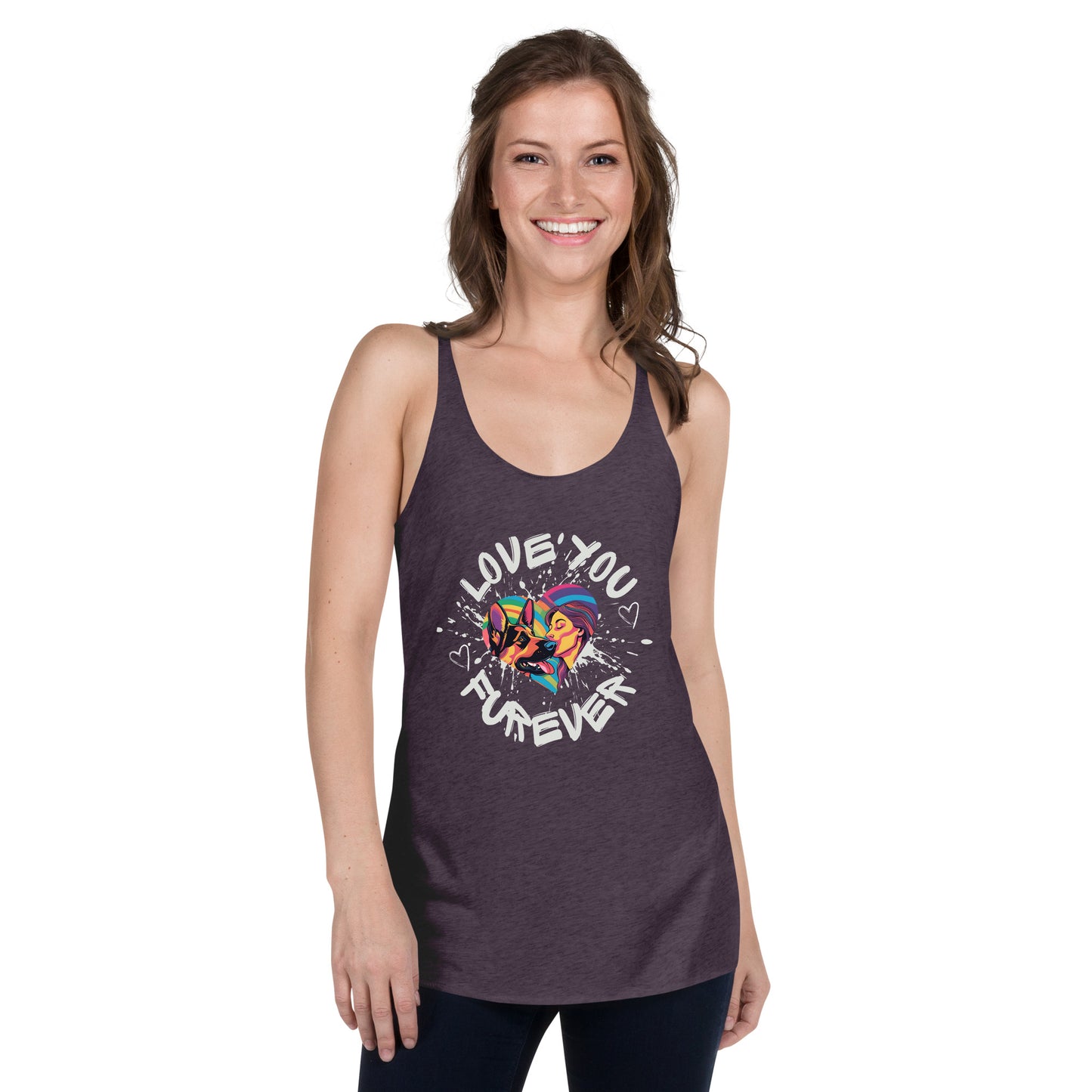 Women's Racerback Tank Furever