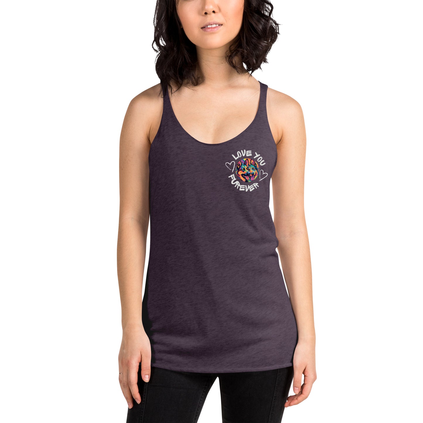 Women's Racerback Tank furever