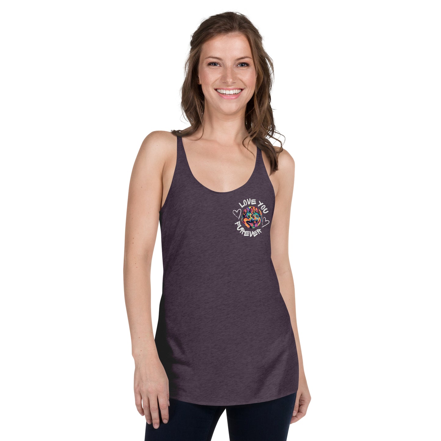 Women's Racerback Tank furever