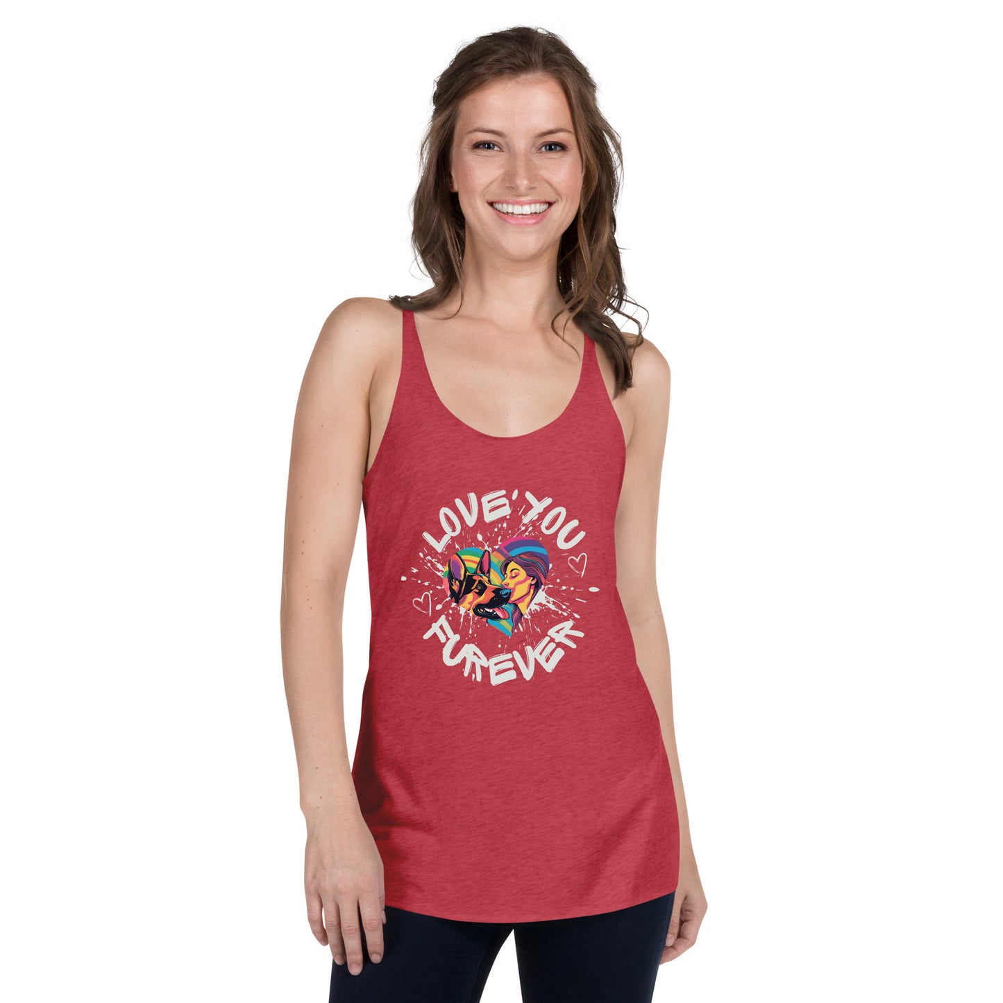 Women's Racerback Tank Furever