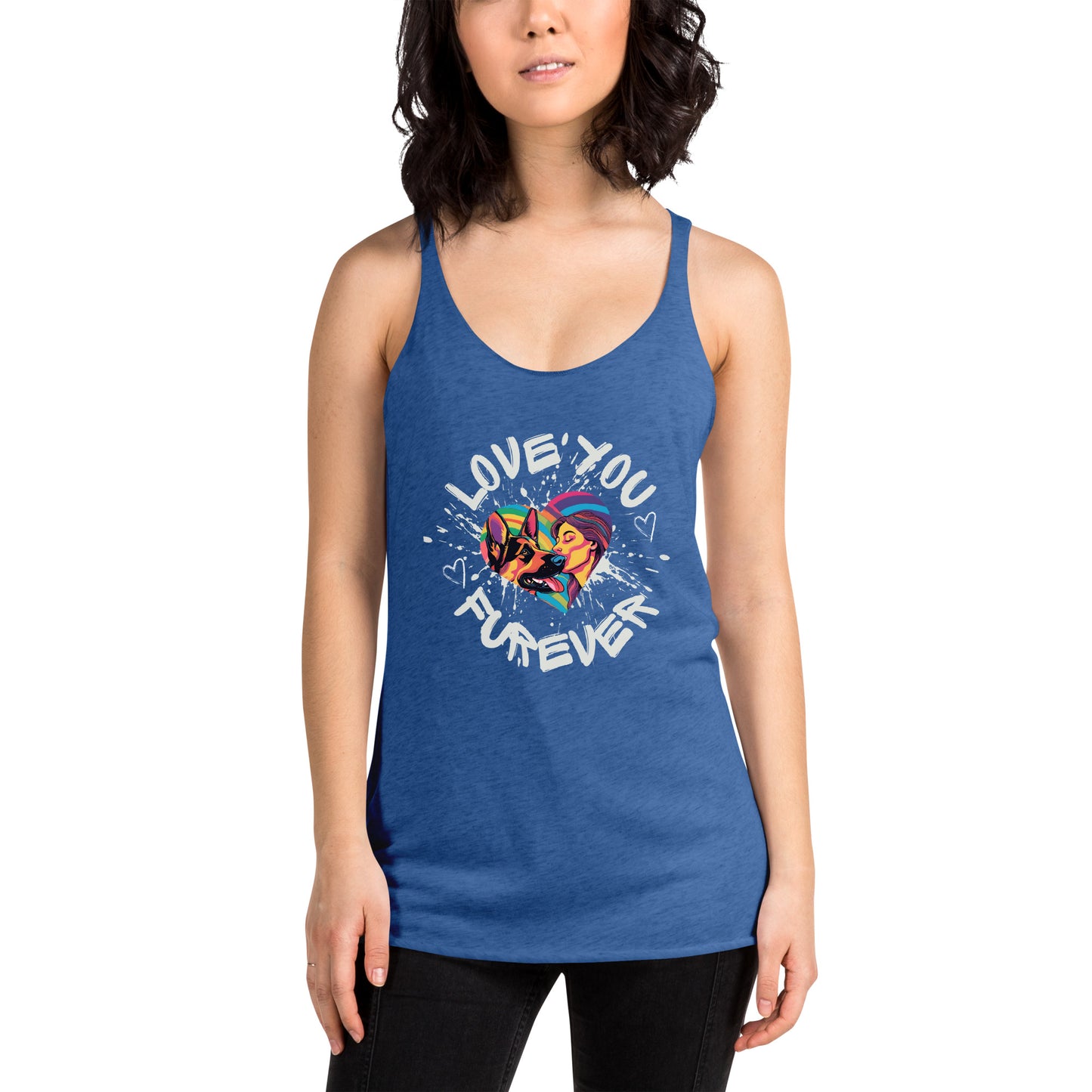 Women's Racerback Tank Furever