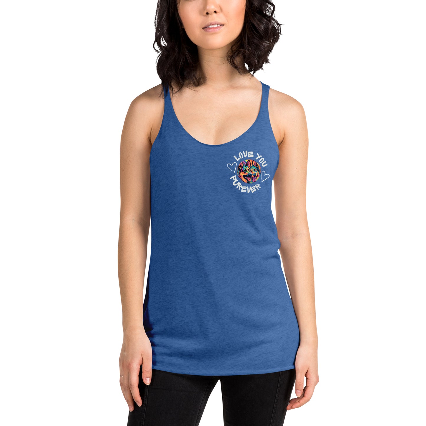 Women's Racerback Tank furever