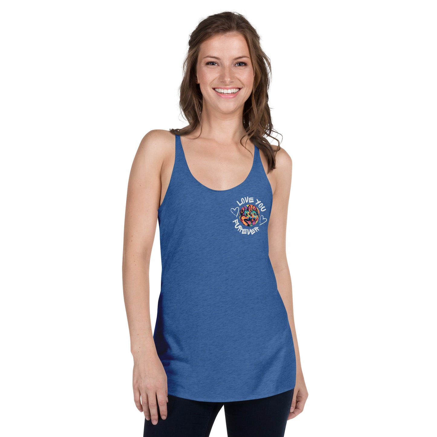 Women's Racerback Tank furever