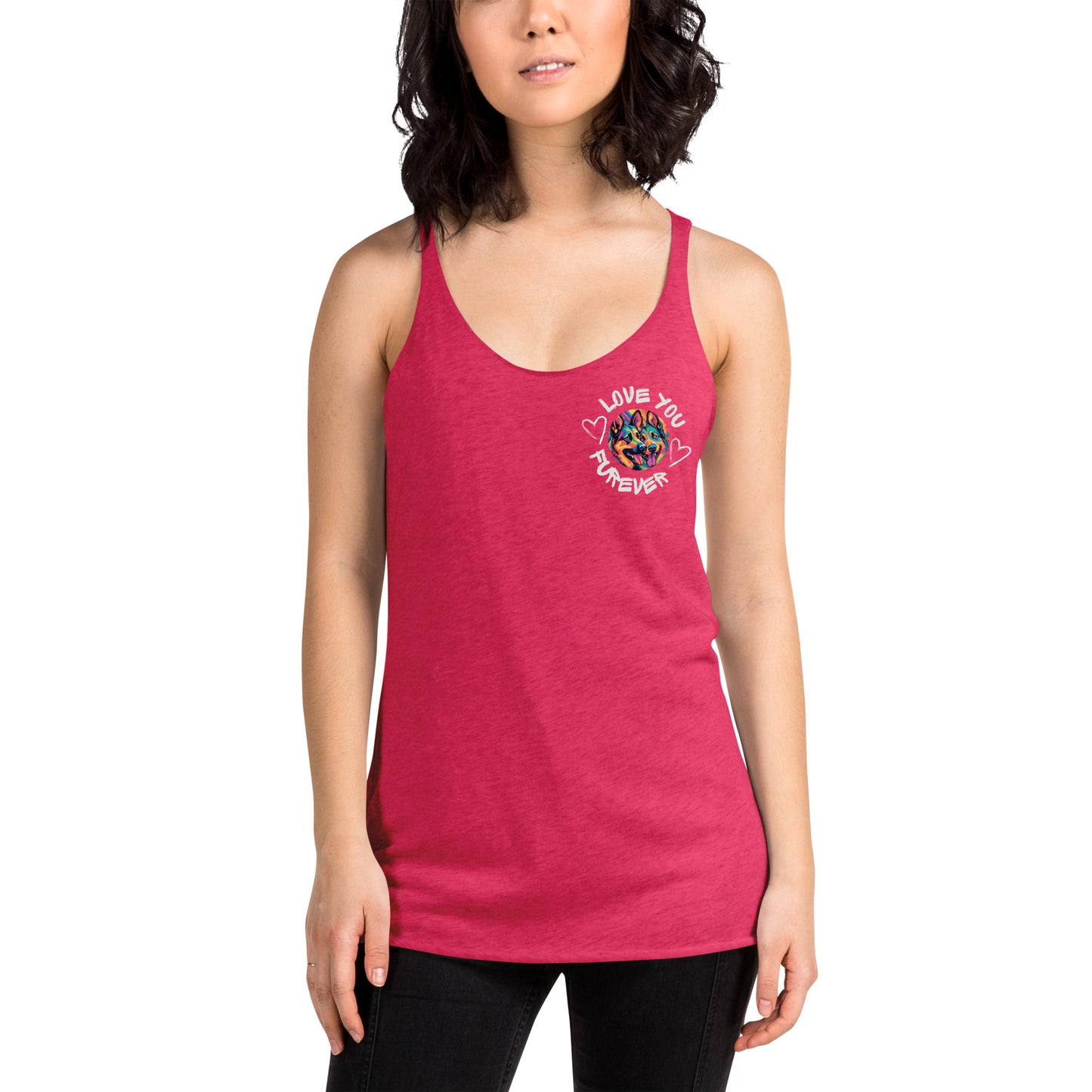 Women's Racerback Tank furever