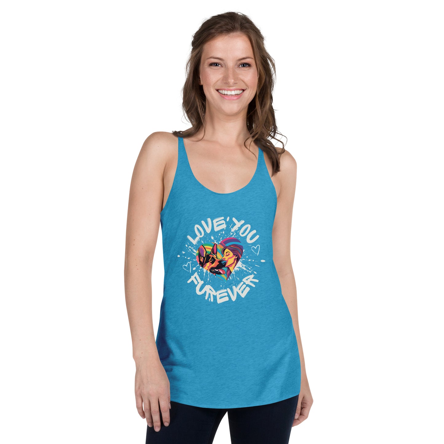 Women's Racerback Tank Furever